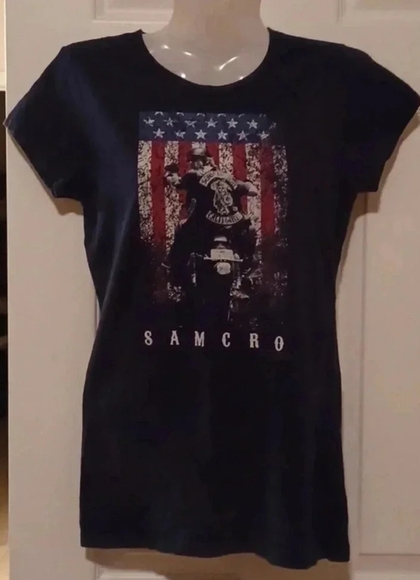 💙🏍black Sons of Anarchy M size t-shirts - Picture 8 of 8